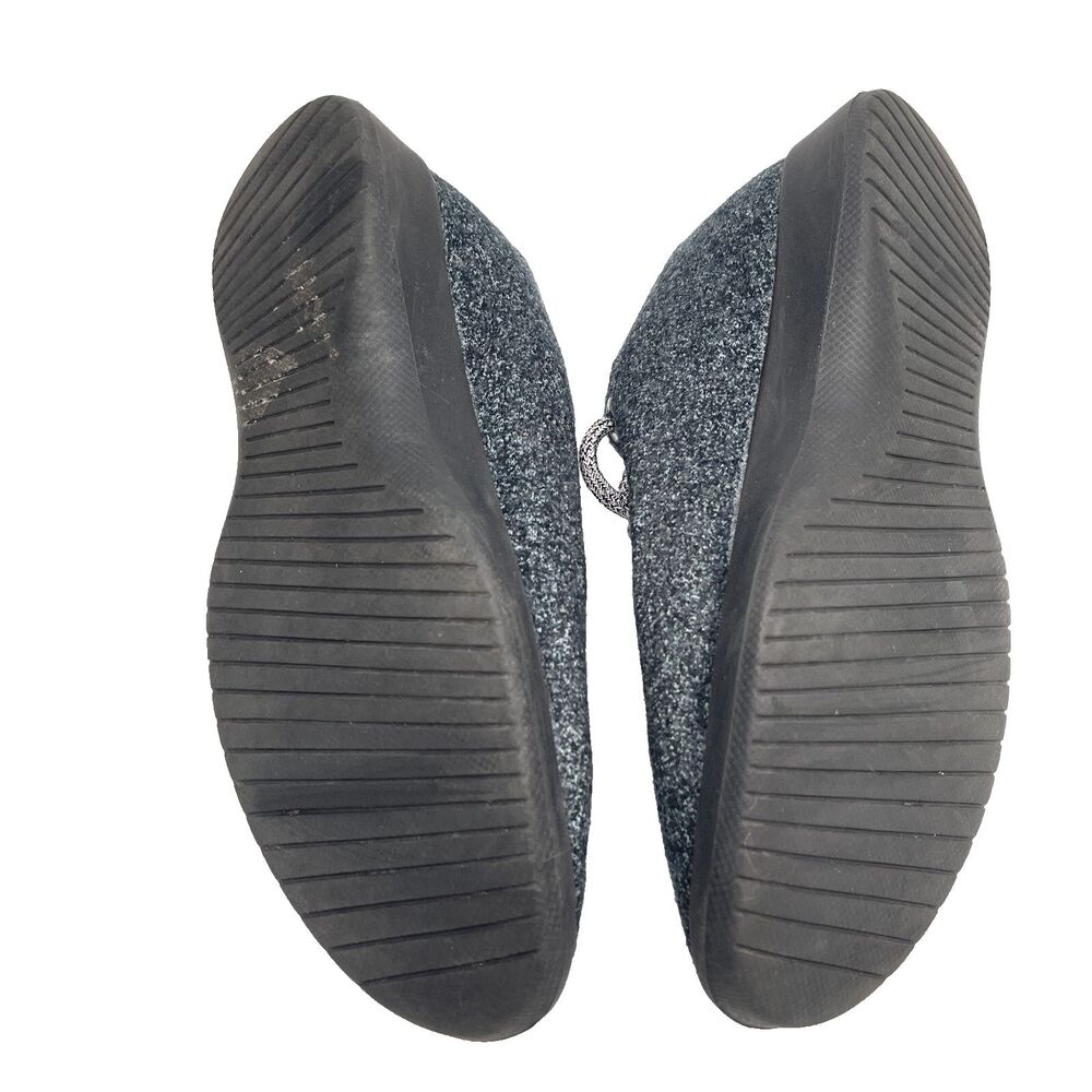 ALLBIRDS Wool Runner Heathered Gray/Black Wool Athletic/Casual Shoe Womens Sz 7 - Picture 7 of 9